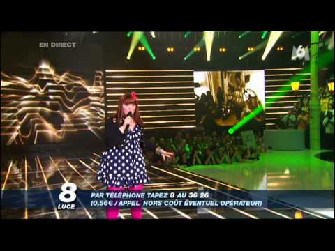 Luce à Nouvelle Star - "Qui de nous deux" de M (cover)