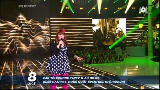 Luce à Nouvelle Star - "Qui de nous deux" de M (cover)