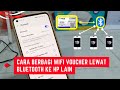 Cara Berbagi Wifi Voucher Lewat Bluetooth Ke Hp Lain Untuk Main Internetan Bersama