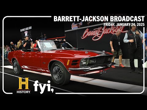 Barrett-Jackson History-FYI Broadcast // Friday, January 24 // Barrett-Jackson 2025 Scottsdale