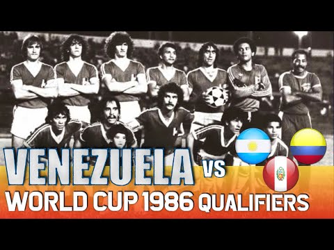 VENEZUELA World Cup 1986 Qualification All Matches Highlights | Road to Mexico