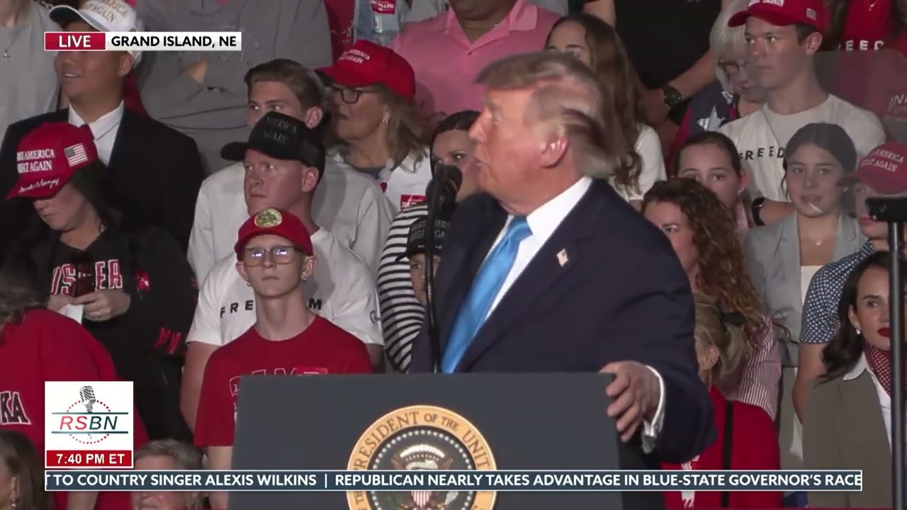 "You'll End Up in a Depression" President Trump Warns of Democrat Leadership - 10/05/26