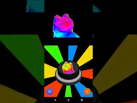 MLG Frog Running Meme Button