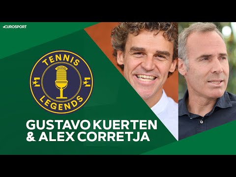 Gustavo Kuerten "Guga" and Alex Corretja | Tennis Legends Podcast | Eurosport