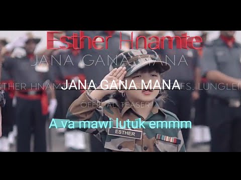 ESTHER HNAMTE ft 3 ASSAM  RIFLES(JANA GANA MANA)Teaser /React