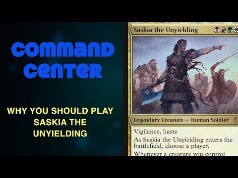 Command Center Ep #13 | Saskia the Unyielding | Magic: the Gathering EDH