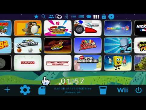 My Even More Upgraded Wii Menu + Updated USB Loader GX (My even more updated USB Loader in desc)