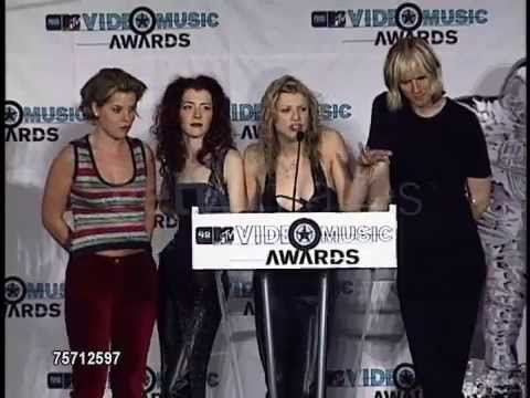 Hole at the Mtv Awards in 1998