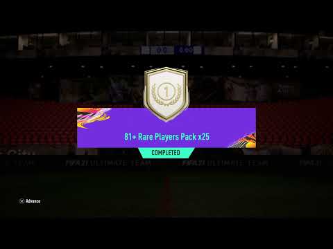 81+ RARE PLAYERS PACK X25 SBC | FIFA 21 ULTIMATE TEAM