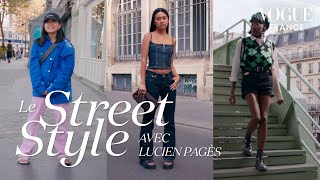 Que portent les Parisiens en automne ? Ft. Lucien Pagès | Vogue France
