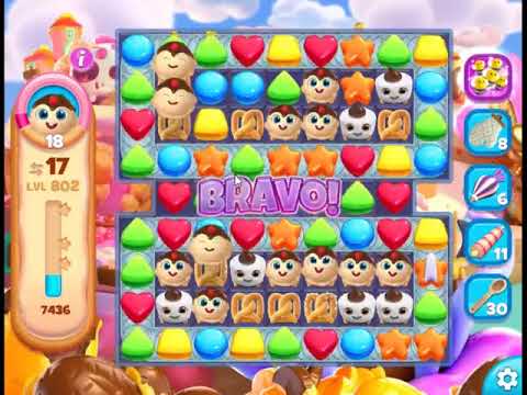 Cookie Jam Blast Level 802 - NO BOOSTERS 🍪 | SKILLGAMING ✔️