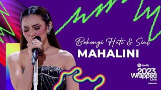 Download lagu BIKIN MERINDING! Mahalini - Bohongi Hati & Sial | SPOTIFY WRAPPED LIVE INDONESIA 2023 mp3