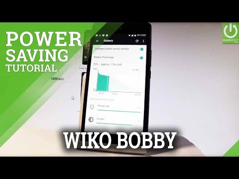 Power Saving Mode in WIKO Robby - Extand Battery Life