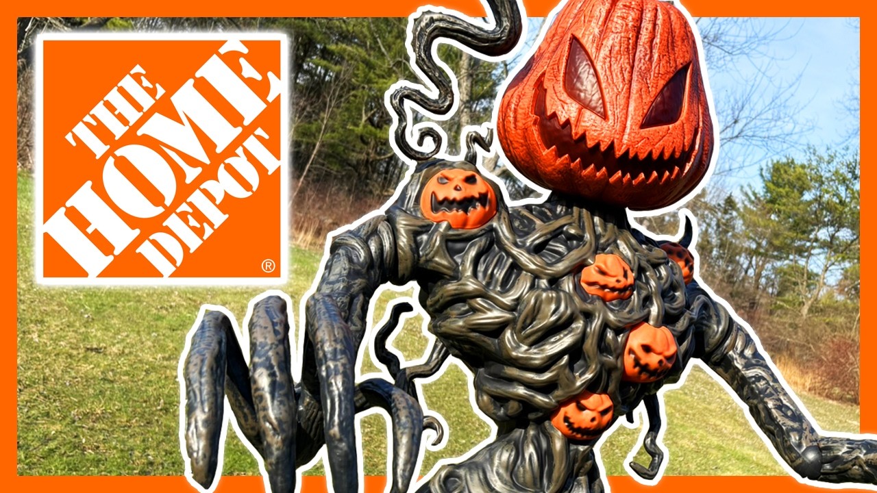 Home Depot Halloween 2026 PUMPKIN VINE CREATURE is GREAT! (Unboxing/Review)