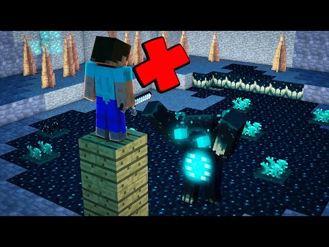 MINECRAFT 1.18 - ISSO NÃO VAI FUNCIONAR CONTRA O MOB WARDEN