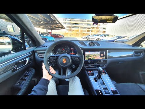 New Porsche Macan GTS 2022 Test Drive POV