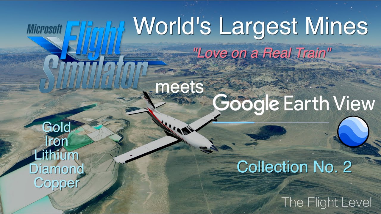 Google Earth flight simulator