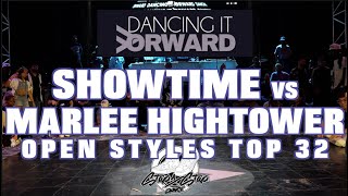 SHOWTIME vs MARLEE HIGHTOWER | Open Styles Top 32 | Dancing It Forward 2025 | #SXSTV