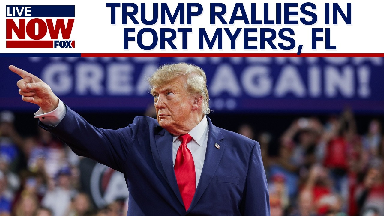 WATCH: Trump speaks at GOP midterm rally in Fort Myers, FL