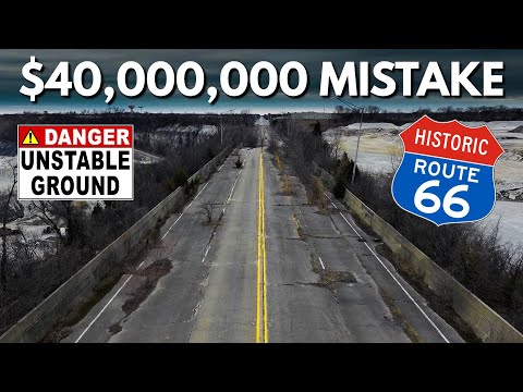 Chicago's ABANDONED Stretch of ROUTE 66 - Closed Since 1998!!!