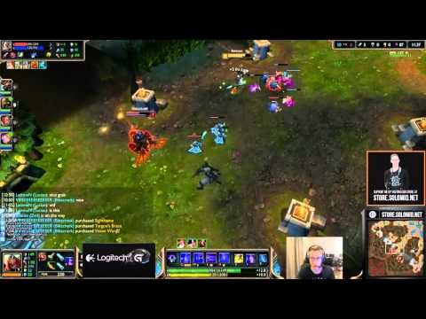 Bjergsen Outplays Doulbelift with Zed