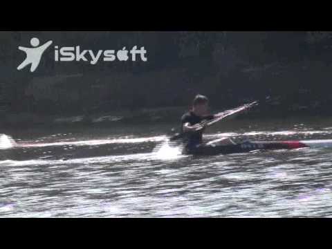 Sabaudia 2012  K1 Juniors 2000m test,  Sprint Kayak