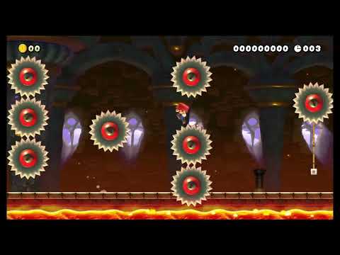 Mario Maker 2 - Easy saw Speedrun (10s)