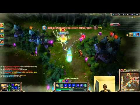 Wingsofdeath plays Heimerdinger vs Nidalee top lane