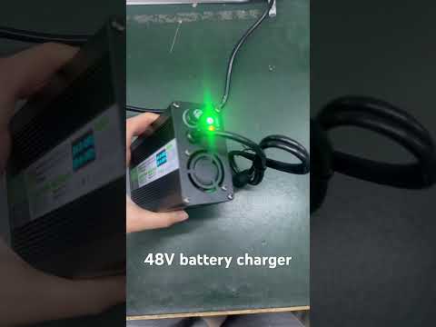48V battery charger with a charging monitor#batterycharger #charger #electrical