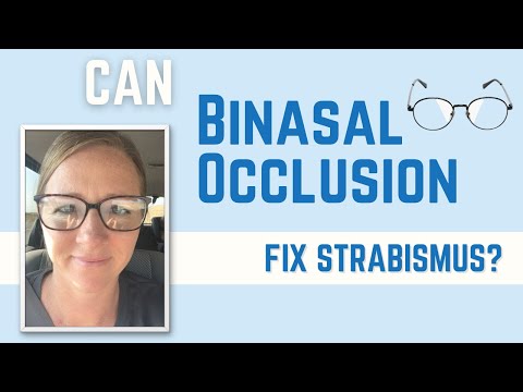 Kann binasale Okklusion Strabismus beheben?