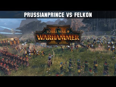 Dwarfs vs Lizardmen - Total War: Warhammer 2 Online Battle