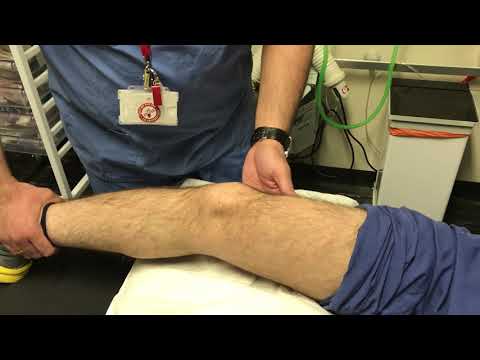 Knee Genicular Nerve Block Ultrasound Guidance