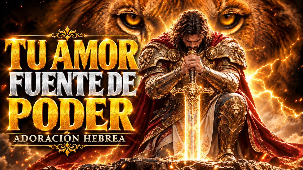 🔥 ADONAI, DÉJAME SENTIR TU PODER | LLÉNAME DE TU AMOR🔥 | Adoración Hebrea Profunda