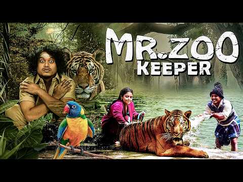 Janwaro Ka Rakshak 🐘💂‍♂️ | Mr.Zoo Keeper (2024) Hindi Dub Full Movie | New Tamil Comedy Drama Movie