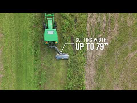 IronCraft Offset Flail Mower: Built for Ditches & Fence Lines