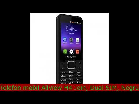 Telefon mobil Allview H4 Join, Dual SIM, Negru