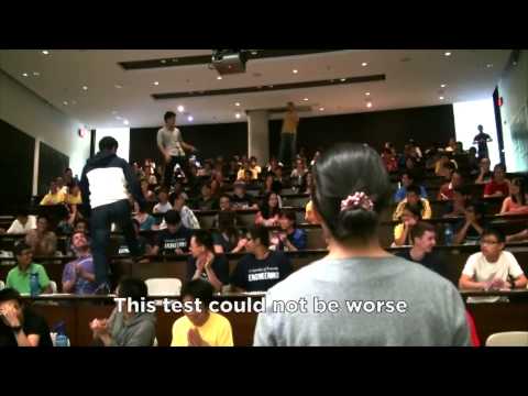 ''the worst test'' - an engineering flash mob