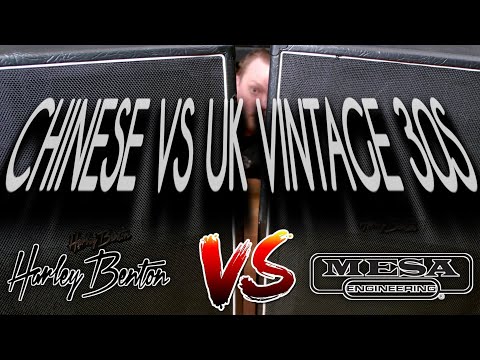 Harley Benton 2x12 | Do the  China made V30's sound that bad?