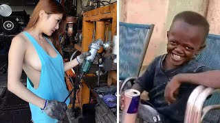 WORLD'S FASTEST WORKERS 👨‍🍳 Fastest Female Workers Compialtion ✔