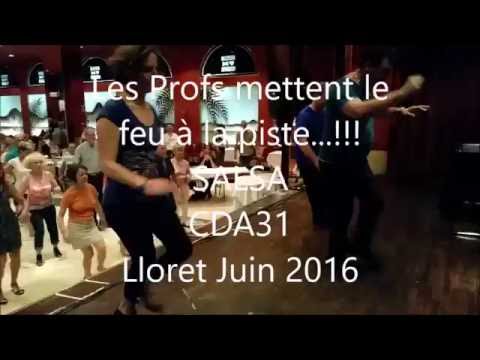 Les profs mettent le feu à la piste: salsa - CDA31 - Lloret de Mar - Juin 2016