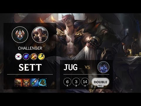 Sett Jungle vs Sylas - KR Challenger Patch 10.8