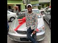 Olohuniyo Recieves a Surprise Car Gift From Aolat Ayonimofe