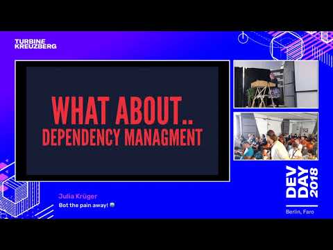 Dev Day 2018 Berlin - "Bot the pain away!" Julia Krüger (Neighbourhoodie)