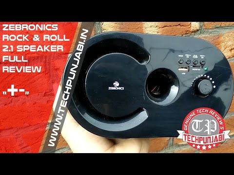 Zebronics rock & roll computer speaker