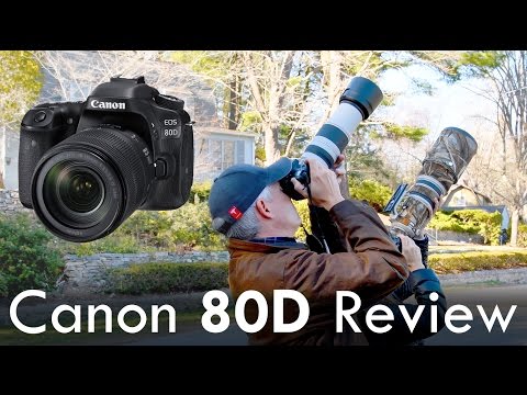 Canon 80D Review (vs 70D, 7D Mk II, Nikon D5500, Sony a6300)