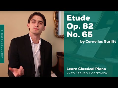 Etude, Op. 82 No. 65, Nächtliche Reise (Night Journey) by Cornelius Gurlitt | Piano | Video Lesson
