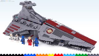 LEGO Star Wars Venator-class Republic Attack Cruiser review! 8039