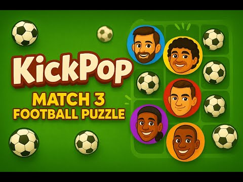 Kickpop: Soccer Match 3 Puzzle