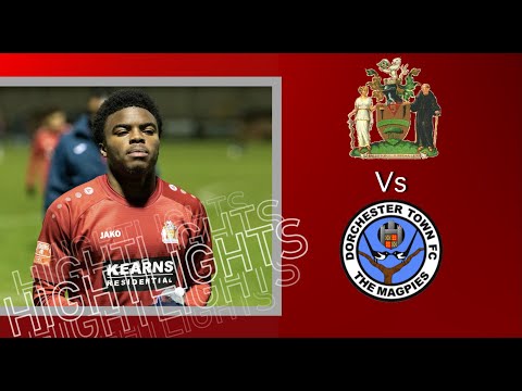 Vs Dorchester Town