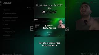 How to find your EA ID in #FC26 | EA Sports PS5, PS4, XBOX, PC